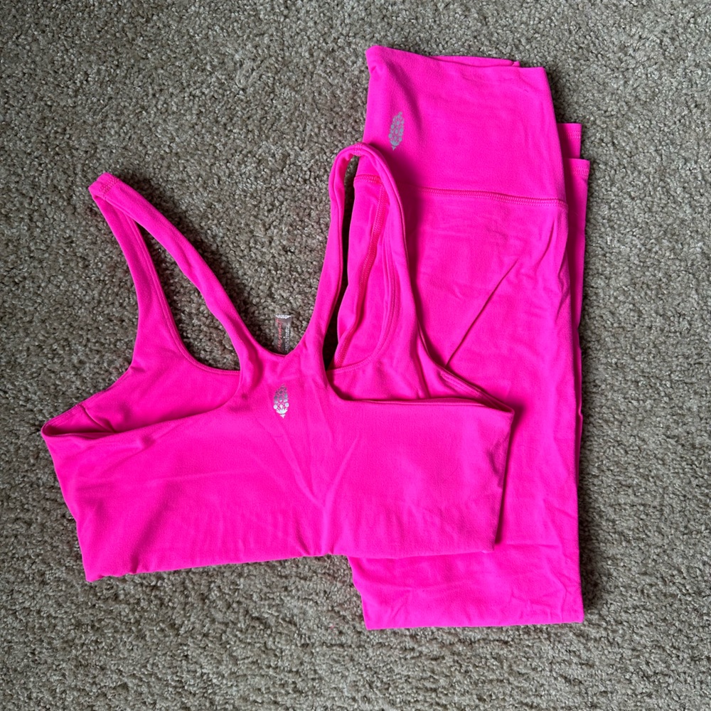 FP Movement Never Better Leggings and Bra size S